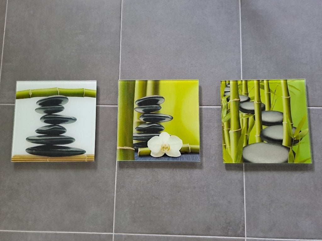 Foto’s in glas, Audio, Tv en Foto, Fotografie | Fotolijsten, Ophalen, Zo goed als nieuw, Met glas, Glas