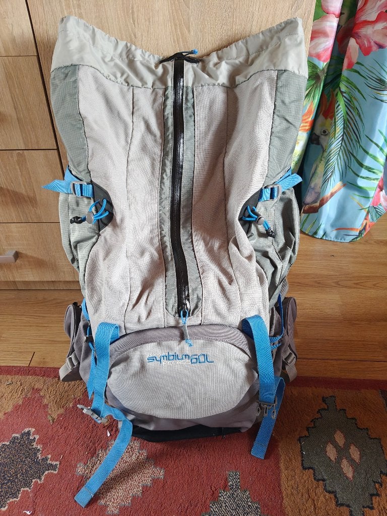 Quechua damestrekrugzak 60L, 40 cm of meer, Gebruikt, Trekking, 60 cm of meer