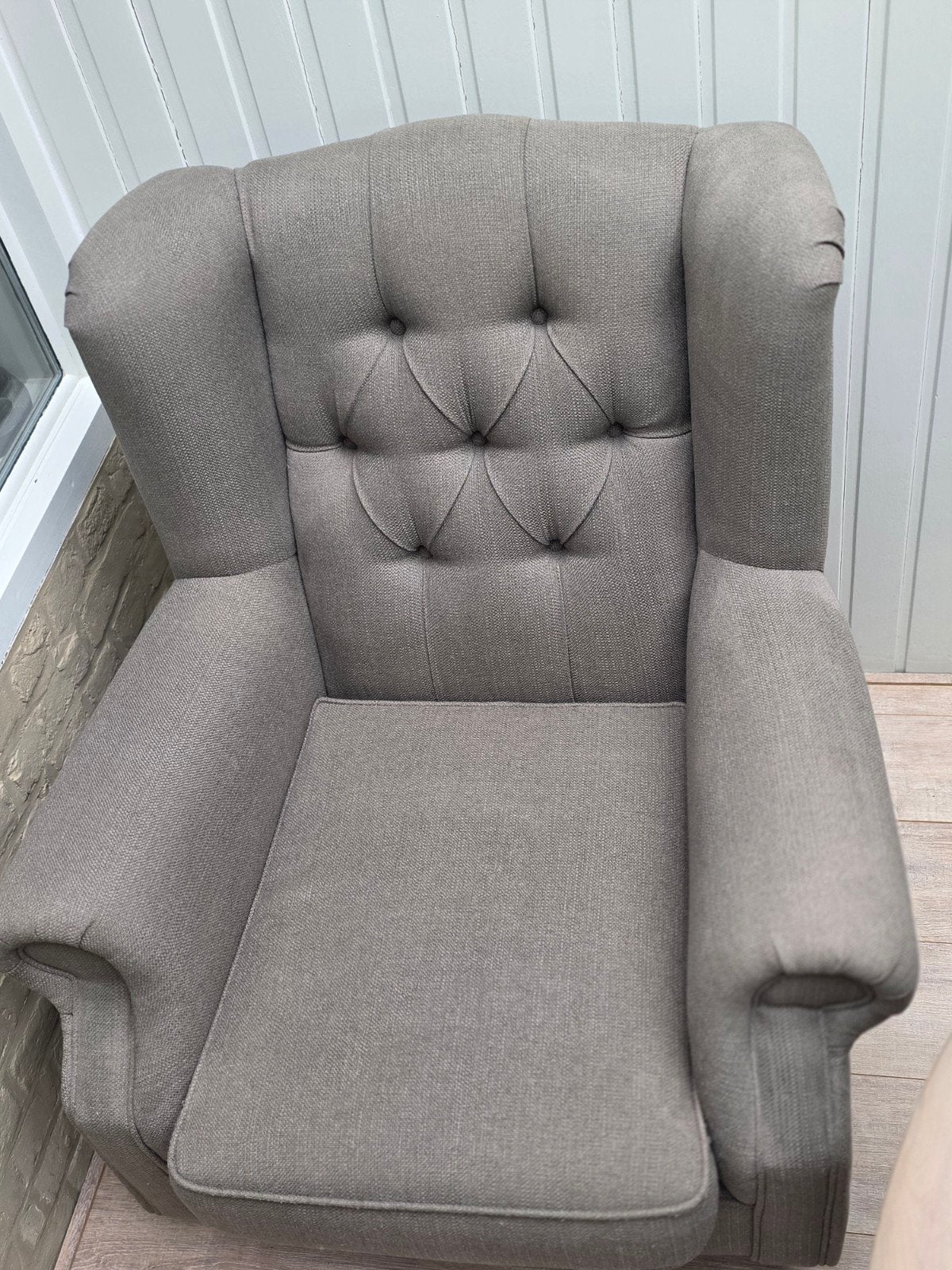 landelijke fauteuil eenzit, Huis en Inrichting, Ophalen