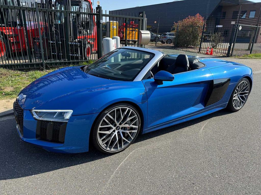 Audi R8 Spyder 5.2 FSI V10 Quattro, Auto's, Audi, Automaat, Gebruikt, Cabriolet, Bedrijf