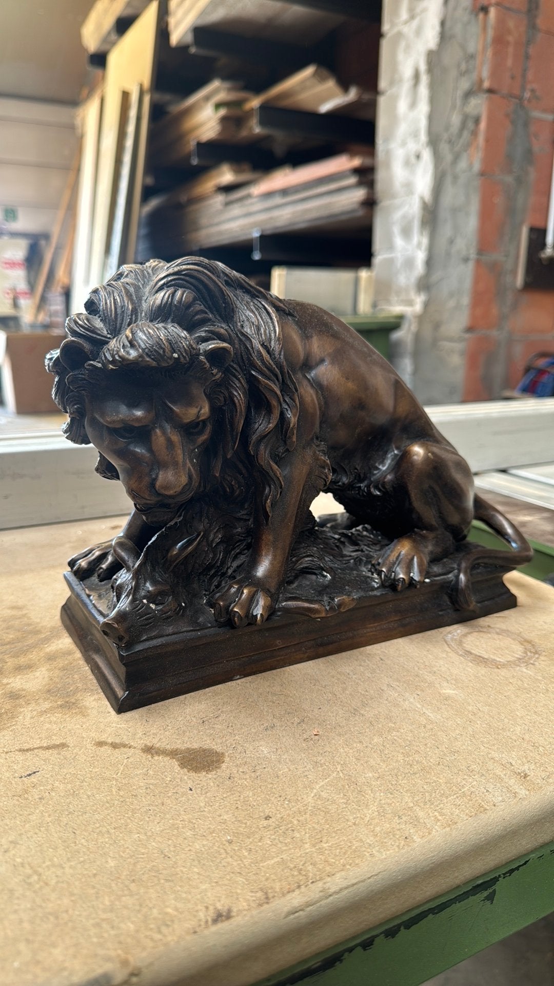 Bronzen beeld, Antiquités & Art, Antiquités | Bronze & Cuivre, Enlèvement