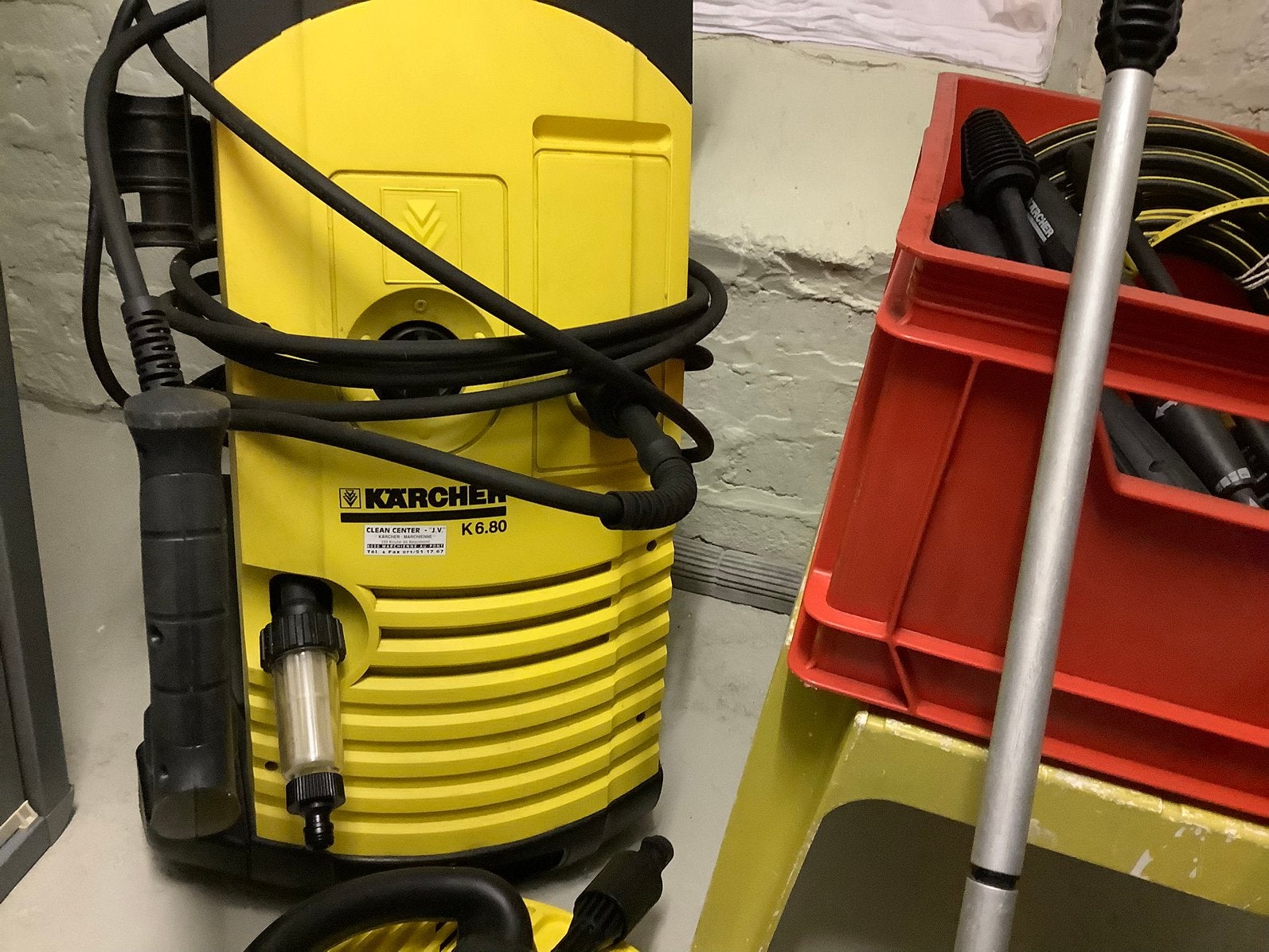 Karcher, Enlèvement, Comme neuf