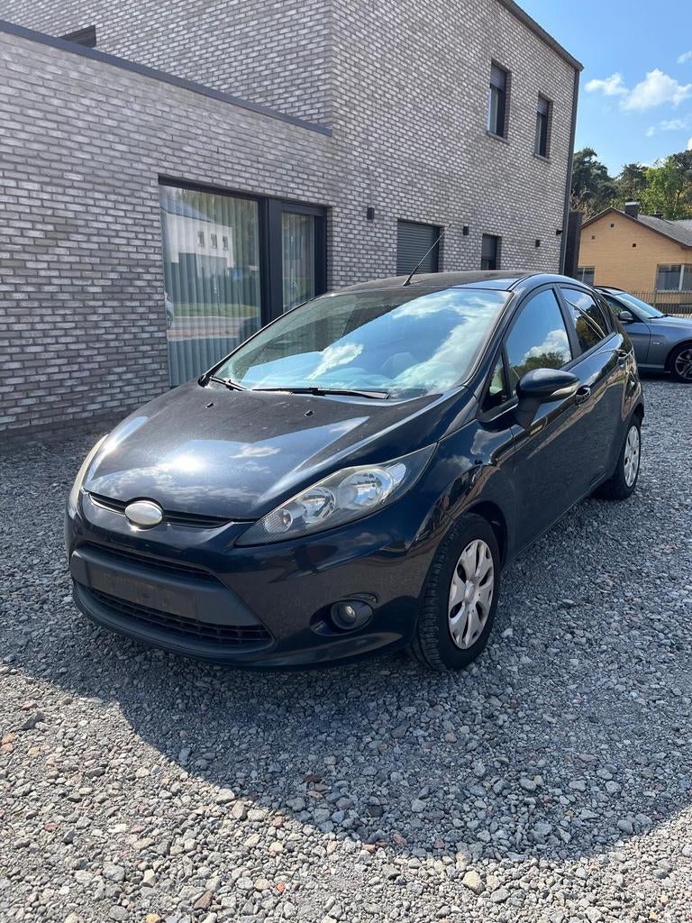 Ford Fiesta 2009* Diesel* EURO4* GEKEURD VVK**, Auto's, Voorwielaandrijving, Stof, Zwart, 110 g/km