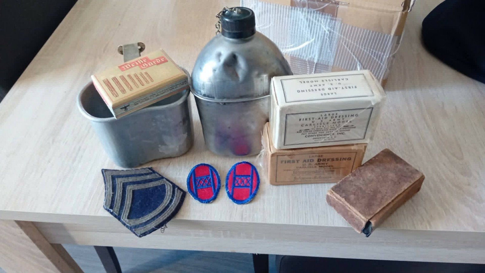 Lot tobjets originaux de la Seconde Guerre mondiale, Collections, Enlèvement ou Envoi