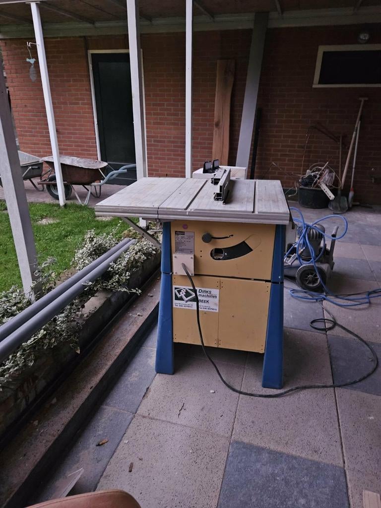 Scheppach TS2000 tafelzaag, Bricolage & Construction, Enlèvement
