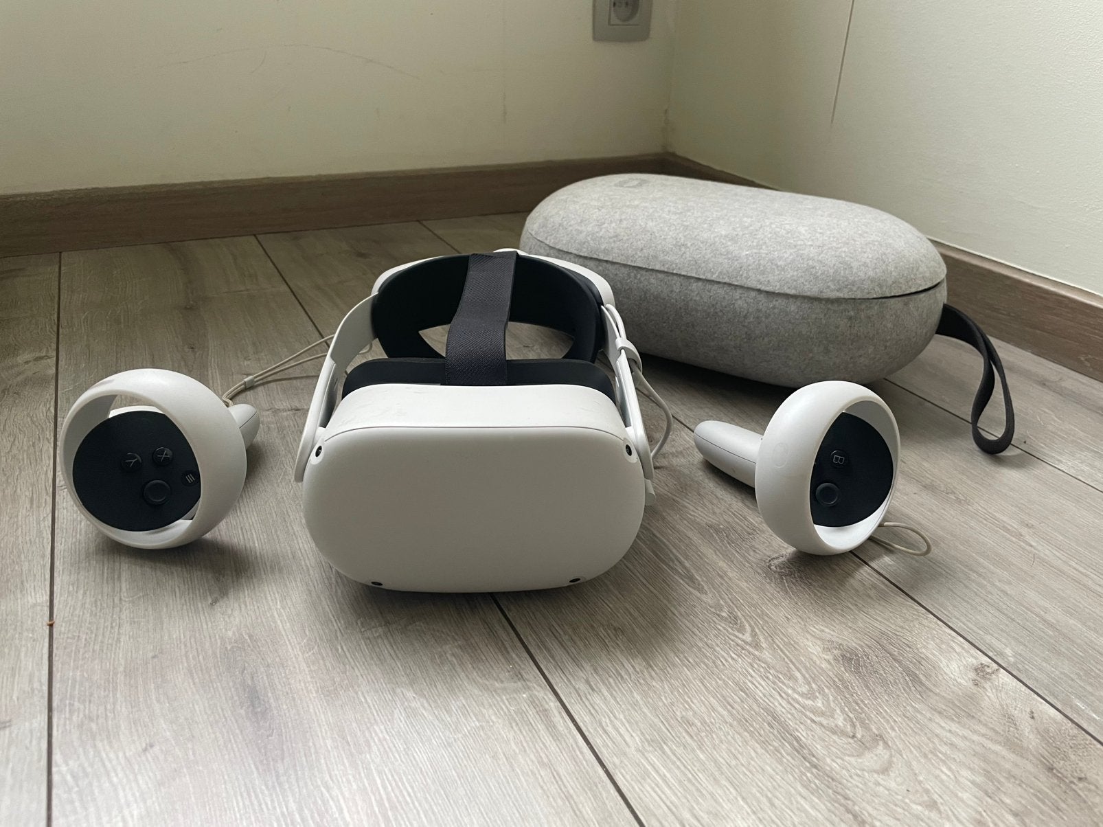Meta quest 2 256 gb met opbergtas, Enlèvement, Comme neuf, Lunettes VR, Autres plateformes