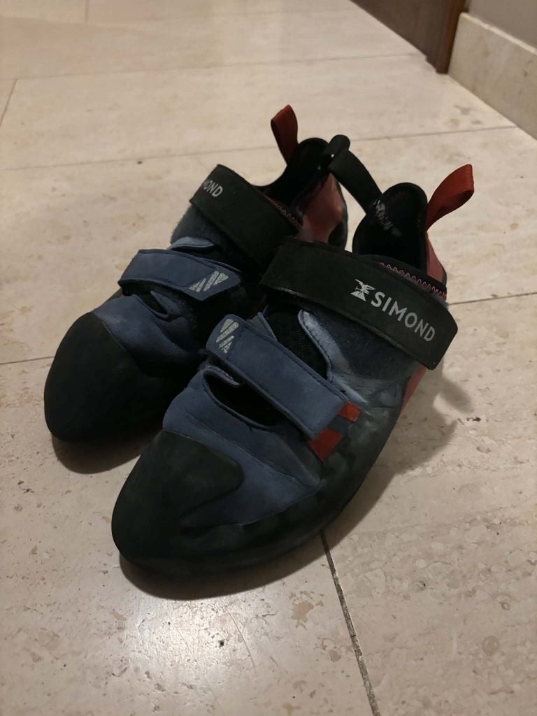 Klimschoenen simond vertika maat 45, Sport en Fitness, Ophalen of Verzenden, Gebruikt, Klimsportschoenen