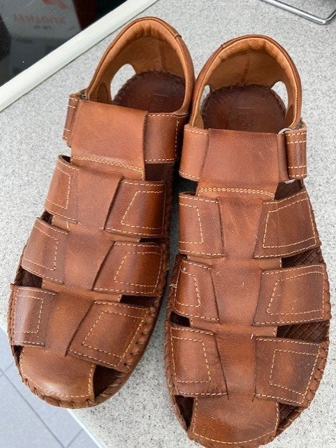 Pikolinos zomerse herensandaal, maat 41., Vêtements | Femmes, Chaussures, Comme neuf, Brun, Enlèvement, ANDERE