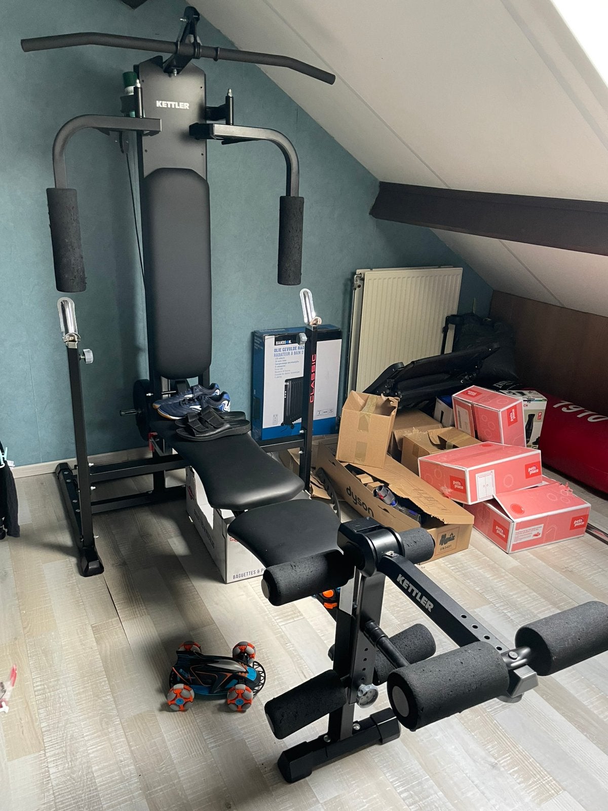 Homegym Kettler, Ophalen, Zo goed als nieuw