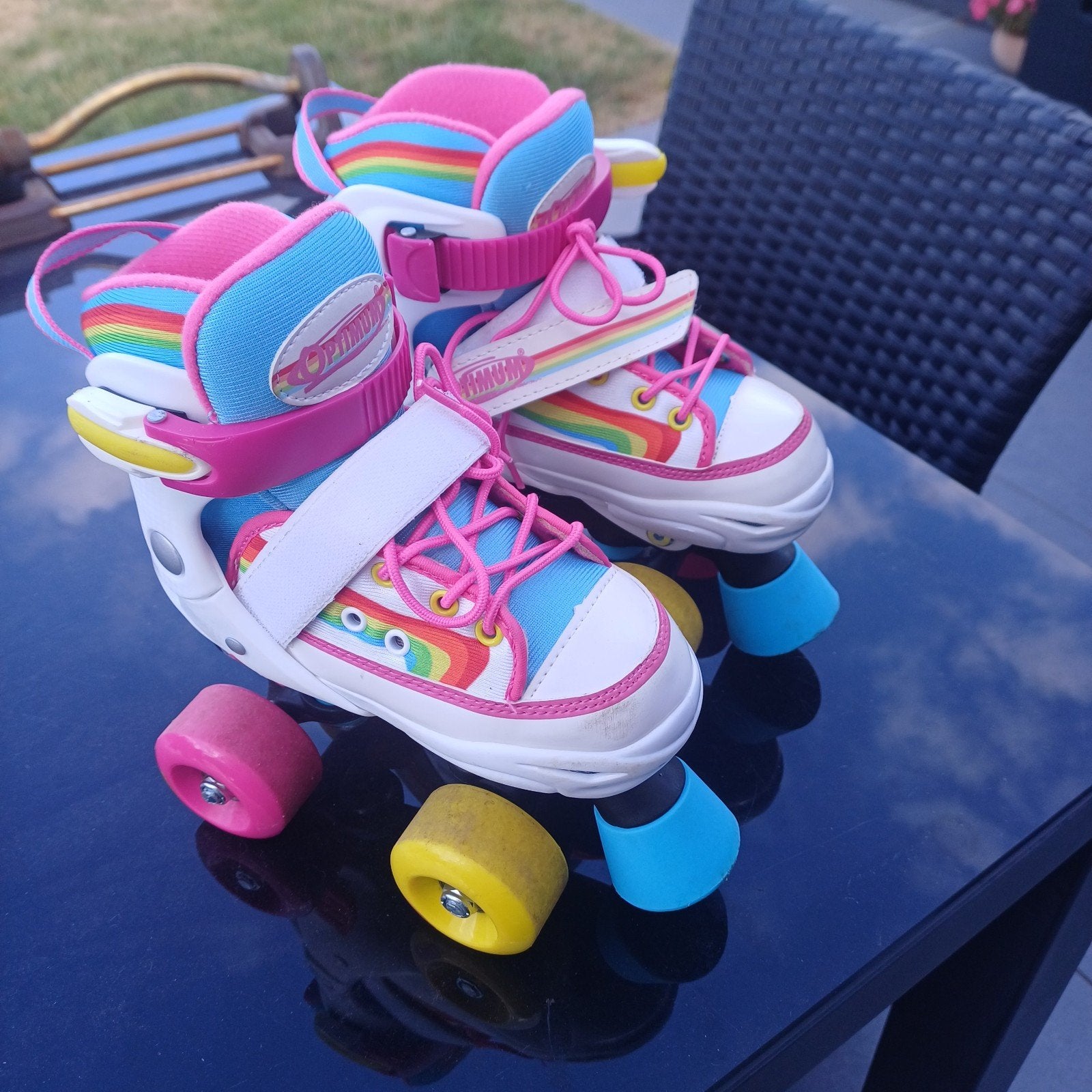 Rolschaatsen K3, Ophalen