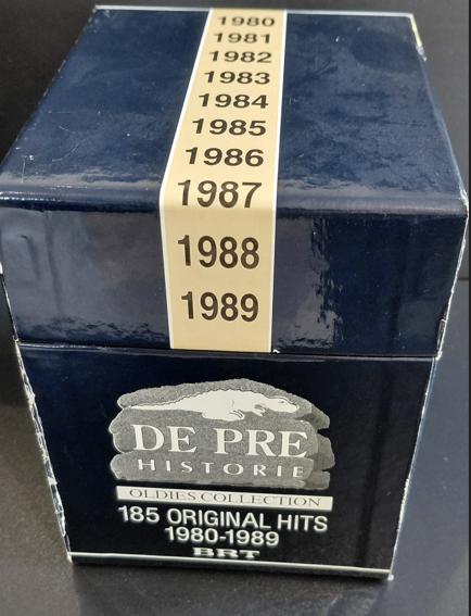 De Pre Historie - 185 Original Hits 1980-1989 - 10 CD Box, Cd's en Dvd's, Cd's | Verzamelalbums, Zo goed als nieuw, Boxset, Ophalen of Verzenden