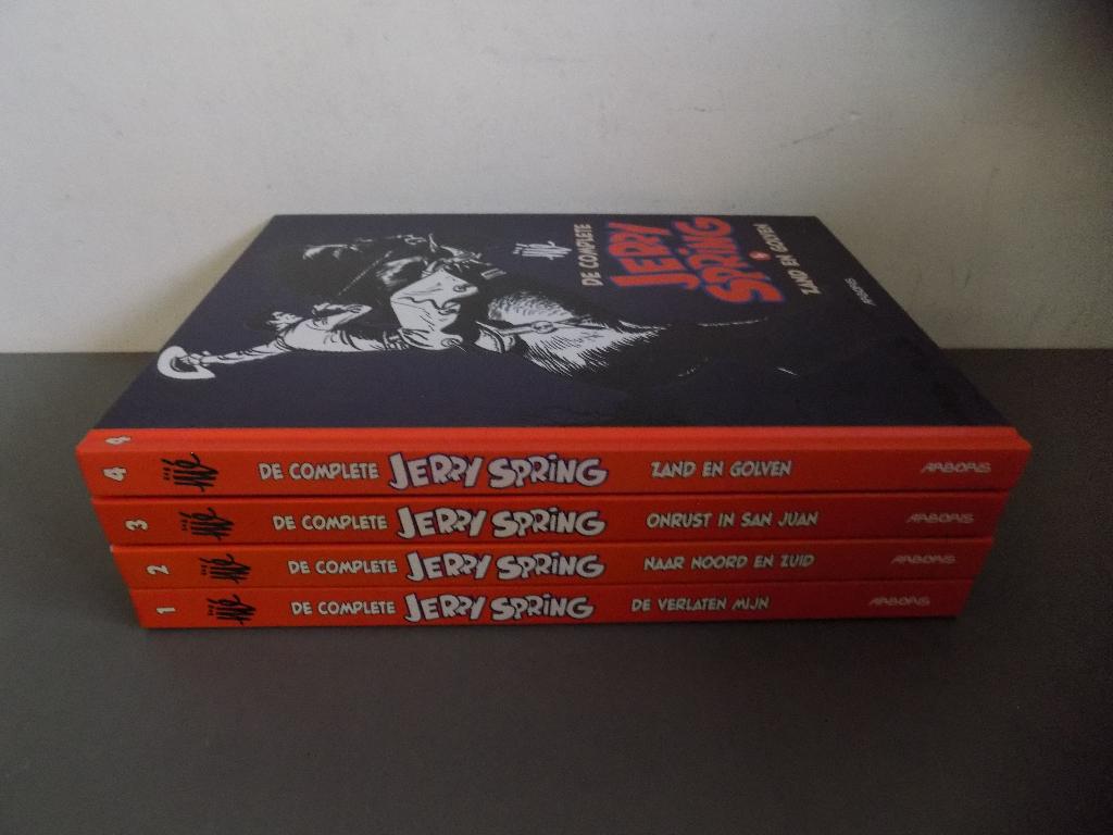 Jerry Spring ~ Complete serie Integrale hardcovers 1 t/m 4, Livres, BD, Neuf, Série complète ou Série, Enlèvement ou Envoi