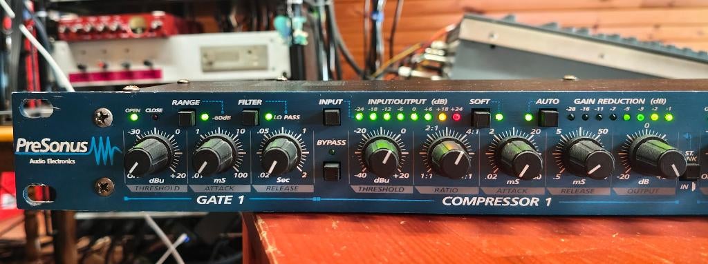 Presonus ACP22 - Two Channel Stereo Compressor/Limiter/Gate, Enlèvement ou Envoi, Utilisé, Autres types