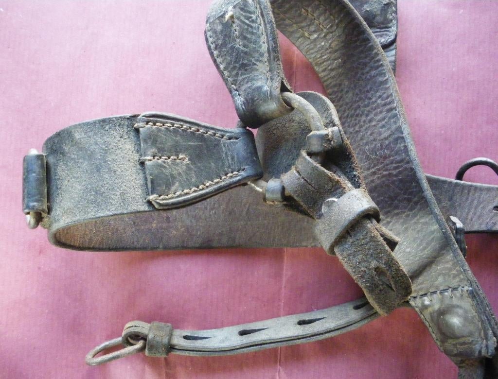 Brelage allemand WW2 lourd en "Y" complet, Envoi, Armée de terre, Autres types