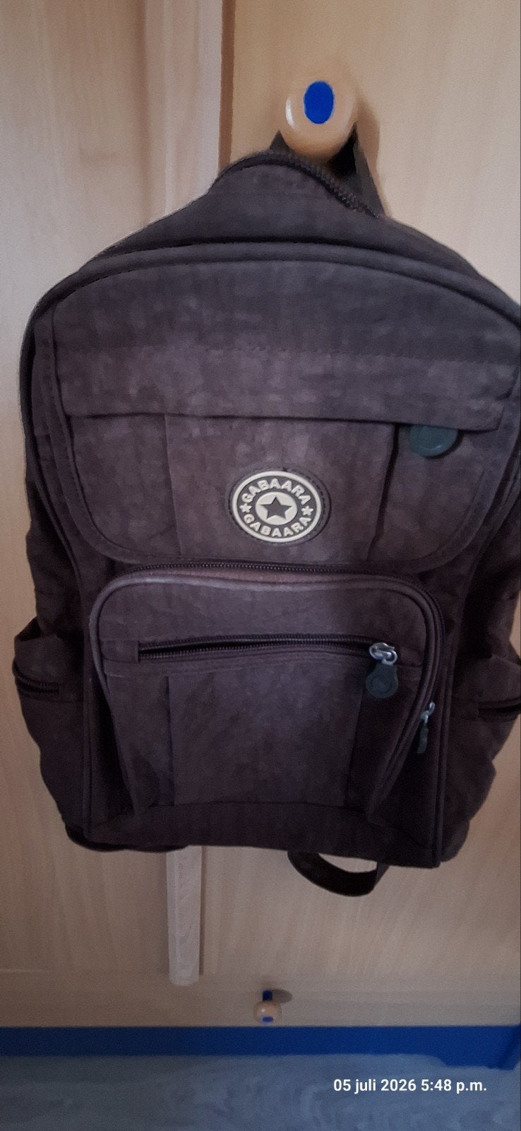GRATIS rugzakje 36x25cm bruin, Handtassen en Accessoires, Tassen | Rugtassen, Ophalen