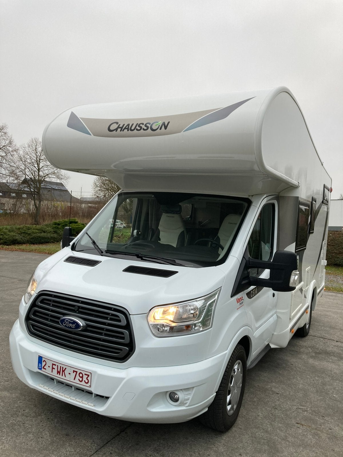 Chausson Flash C514, Alkoof, TV, Ford, Chausson