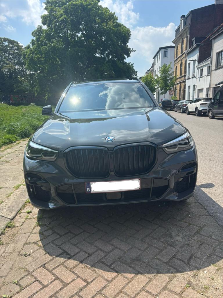 Bmw x5 45e full option, Auto's, Automaat, Leder, SUV of Terreinwagen, Zilver of Grijs