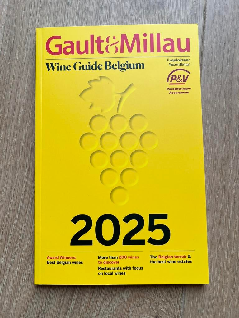 Gault & Millau Wine Guide Belgium 2025, Boeken, Ophalen, Nieuw, Overige onderwerpen