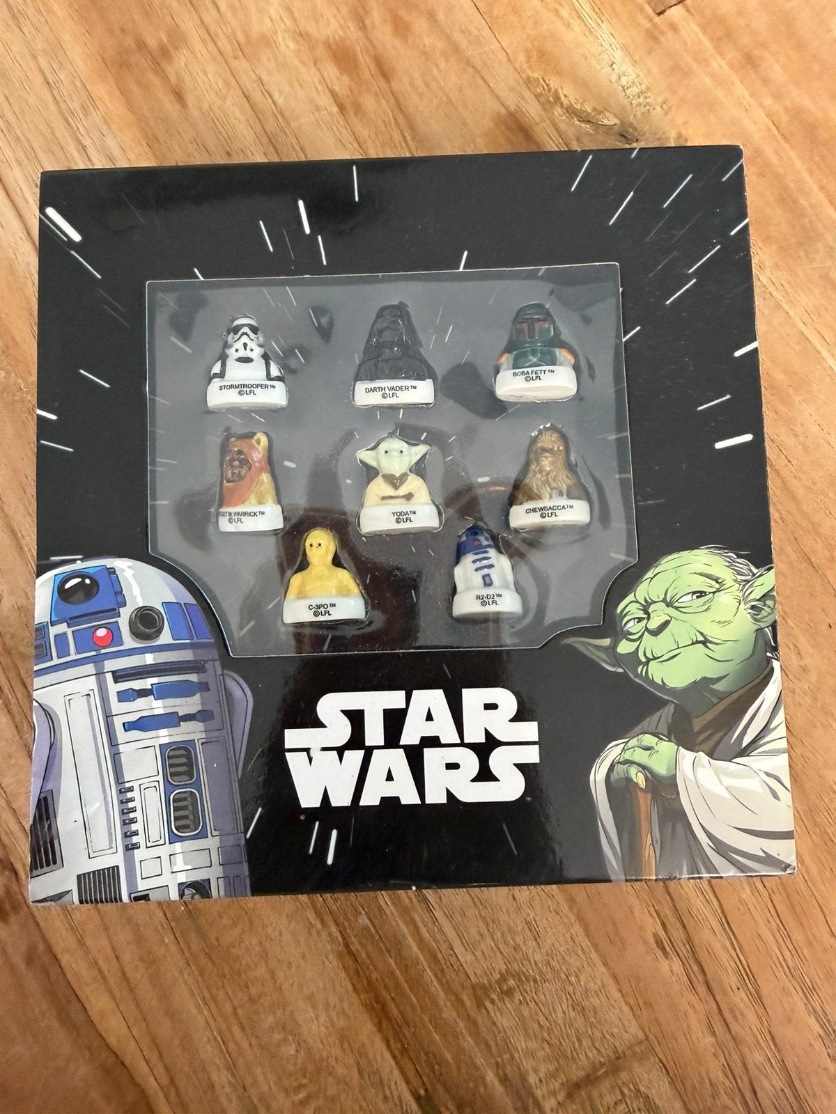 Figurines miniatures en porcelaine Star Wars 8, Enlèvement ou Envoi, Neuf, Statue ou Buste