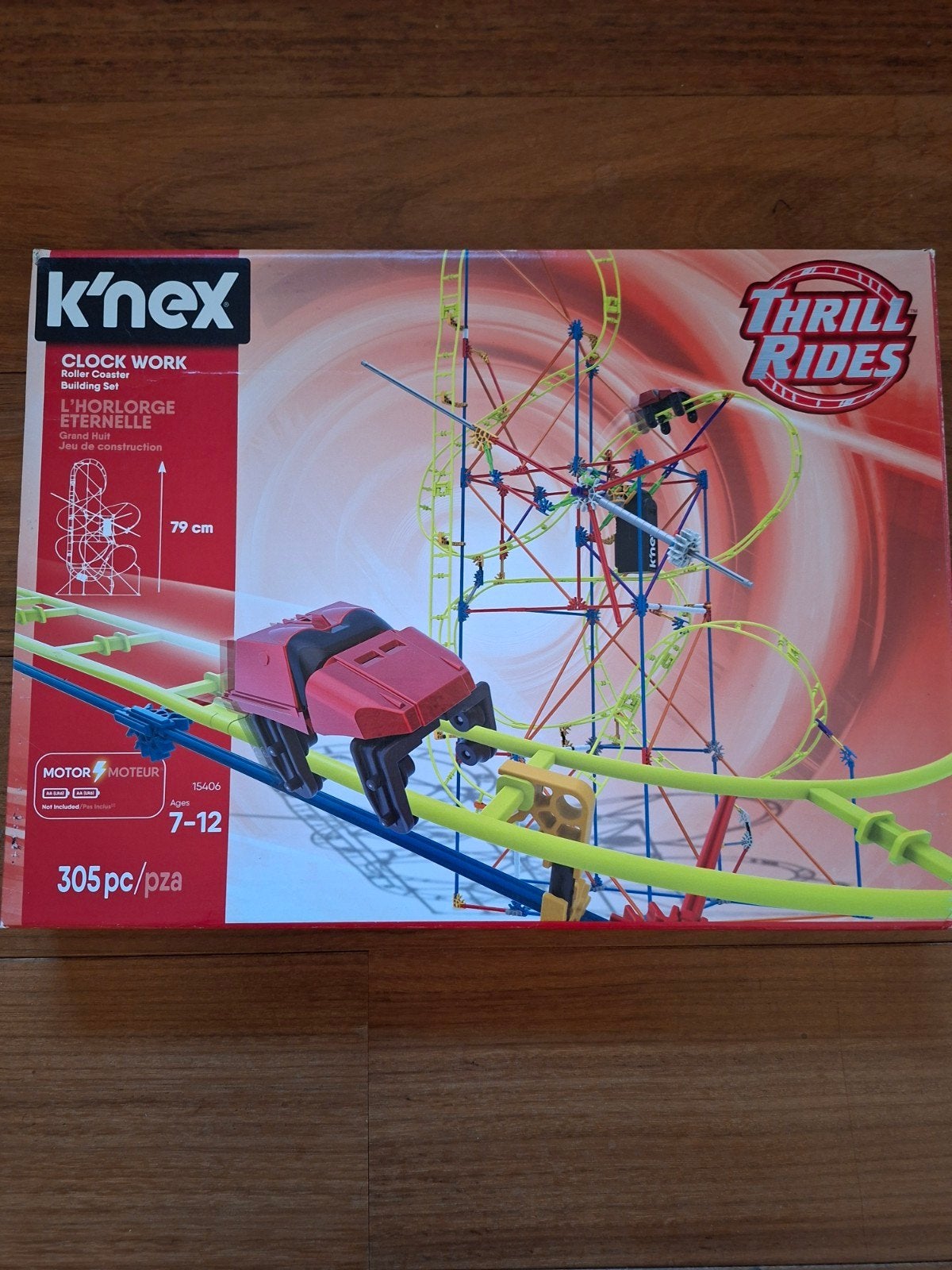 K'Nex clock work roller coaster, Kinderen en Baby's, Speelgoed | Bouwstenen, Ophalen of Verzenden, Zo goed als nieuw, K'nex