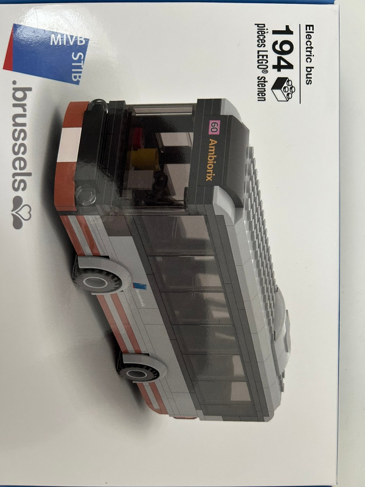 Bus électrique STIB LEGO, Kinderen en Baby's, Speelgoed | Duplo en Lego, Ophalen, Nieuw, Lego
