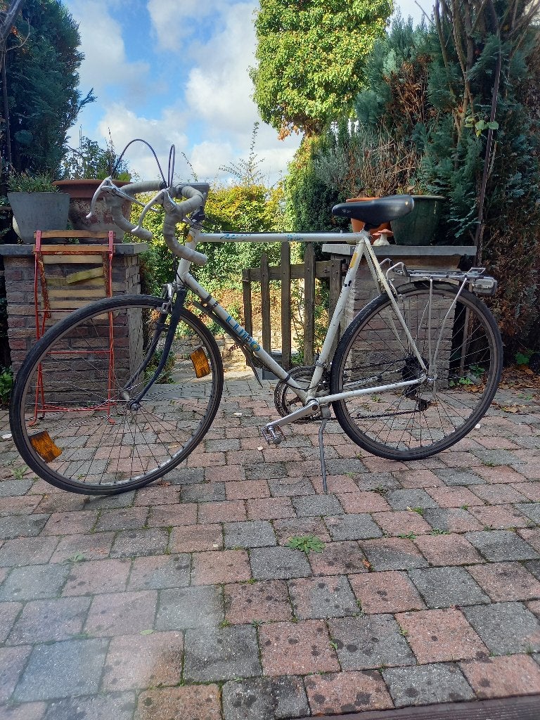 Vélo route ancien, Autres marques, 10 à 15 vitesses, Frein sur jante, Acier