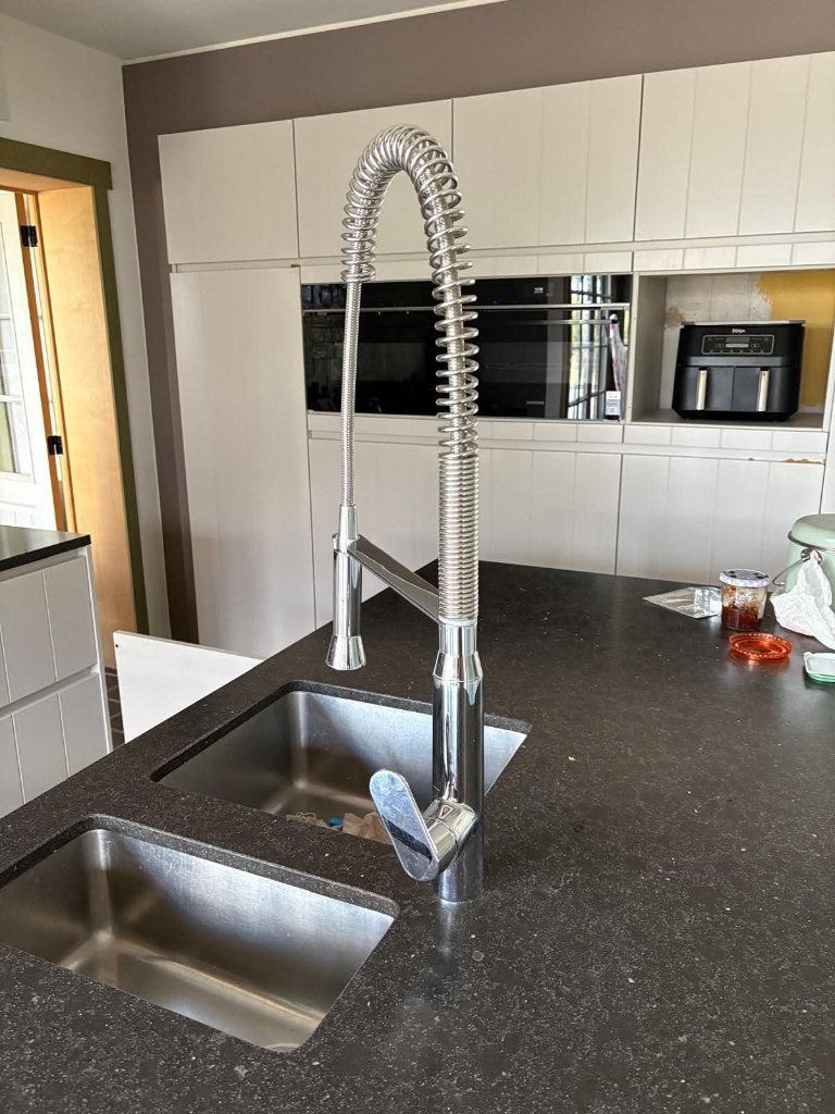 Keukenkraan, Ophalen, Gebruikt, Zilver, Minder dan 100 cm