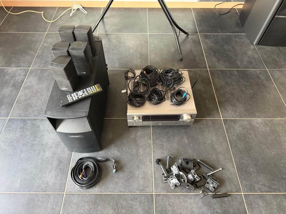 Bose Acoustimass 10 Series III home + Denon AVR-3806, Audio, Tv en Foto, Ophalen, Gebruikt, 5.1-systeem, Overige merken