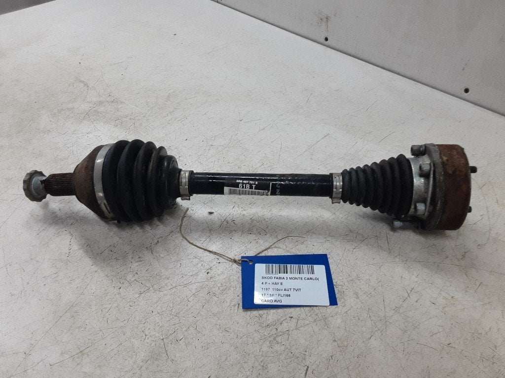 CARDAN AVANT GAUCHE (TRANSMISSION) Skoda Fabia III (NJ3), Mevr. I. Hauben, Utilisé, Skoda, Rue de l'Espoir 34 34
4030  GRIVEGNÉE, BE