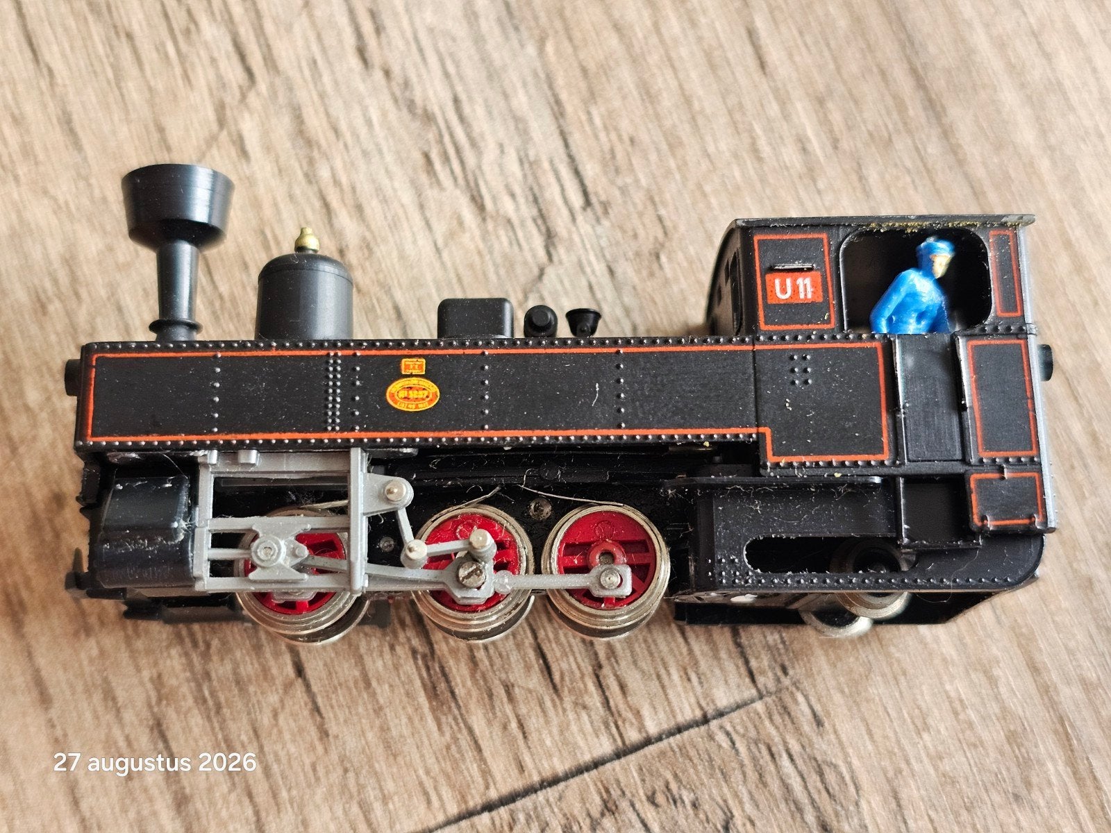 modeltrein H0e, liliput stoomtrein, getest., Ophalen of Verzenden, Zo goed als nieuw, Gelijkstroom, Locomotief