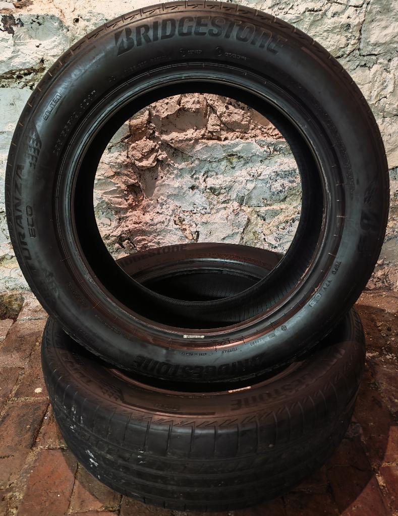 2 Pneus été Bridgestone Turanza 235/55 R19, Véhicule de tourisme, Pneus été, Pneu(s), 19 pouces