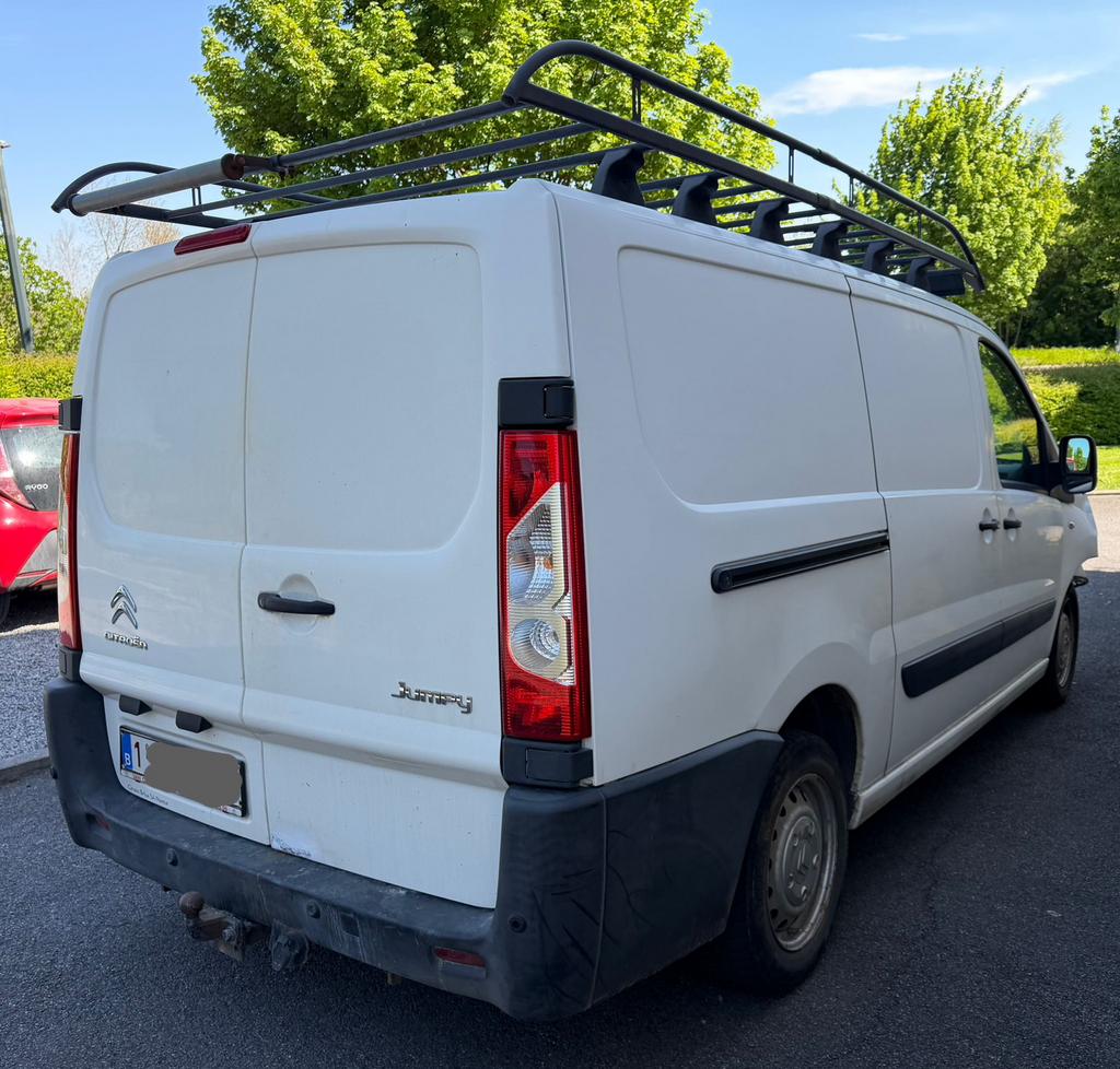 Citroen Jumpy Utilitaire 2.0 Hdi 112 000 km  2013 Endommagé, Euro 5, 3 places, Boîte manuelle, Autre carrosserie