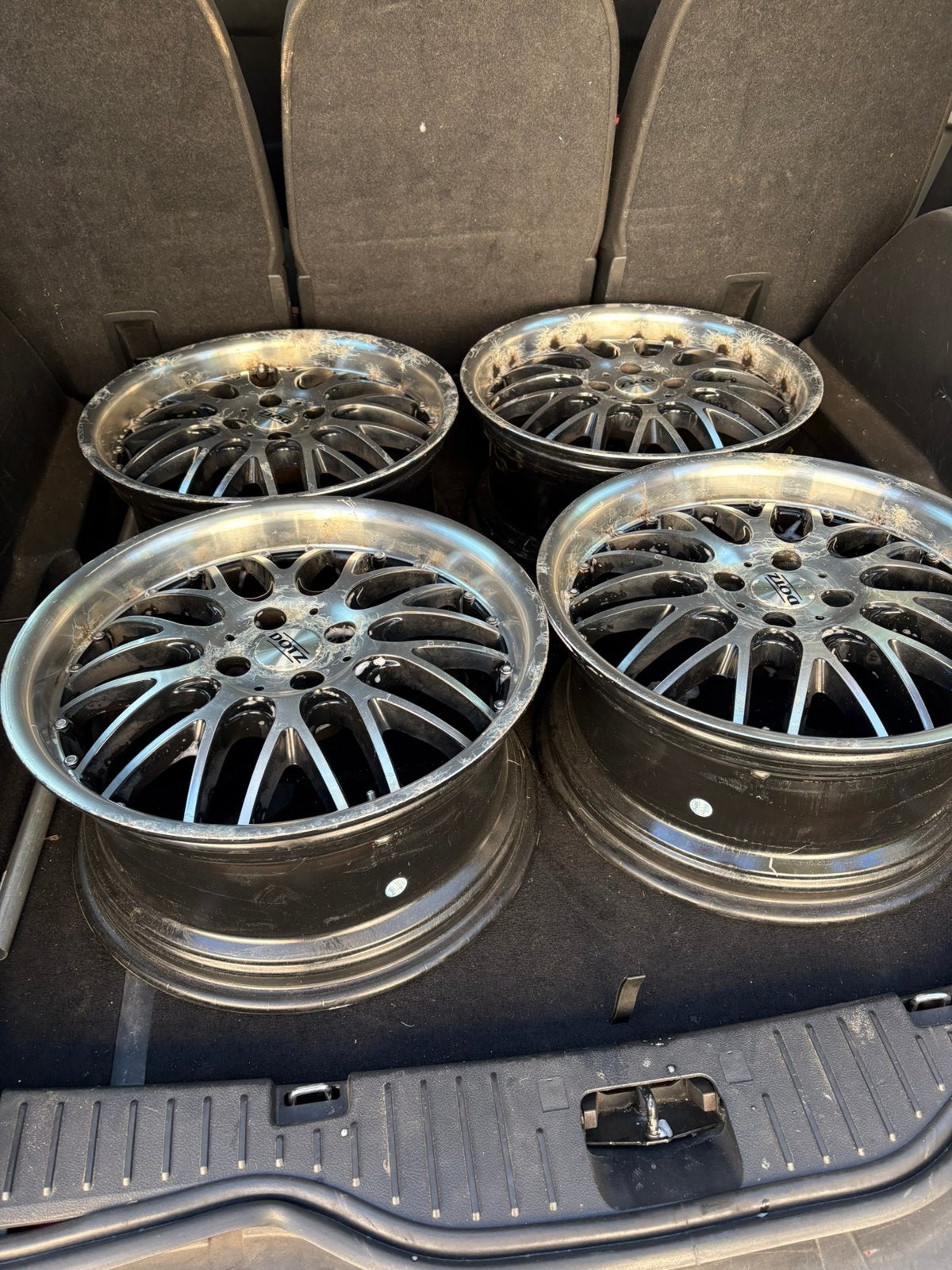 jantes aluminium DOTZ 17", Autos : Pièces & Accessoires, Pneus & Jantes, Enlèvement, 17 pouces, Pneu(s)