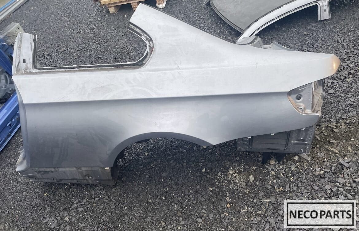 E92 M3 SCHERM ACHTERSCHERM ZIJSCHERM SNIJDEEL OP AANVRAAG!!, Autos : Pièces & Accessoires, Arrière, -, Haillon arrière, Utilisé