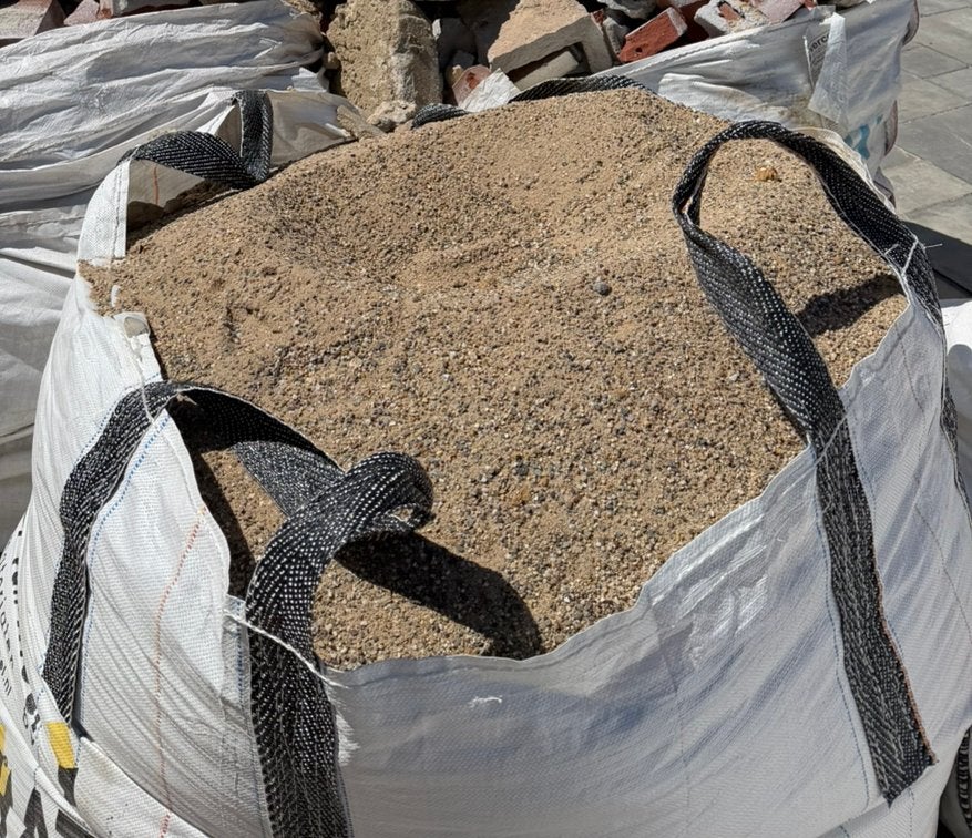 3 Volle zand big bags, Enlèvement, Utilisé, Sable pour béton