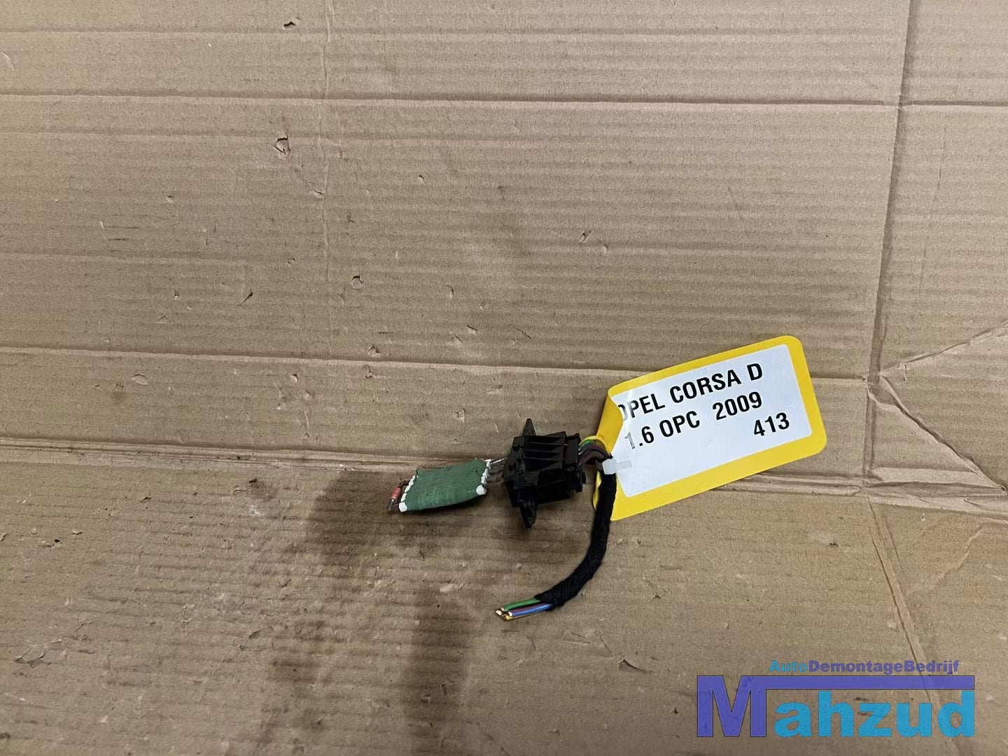 OPEL CORSA D Kachel weerstand 2005-2014, Gebruikt, Opel Automobile GmbH, Kontakt@opel-infoservice.de, Opel