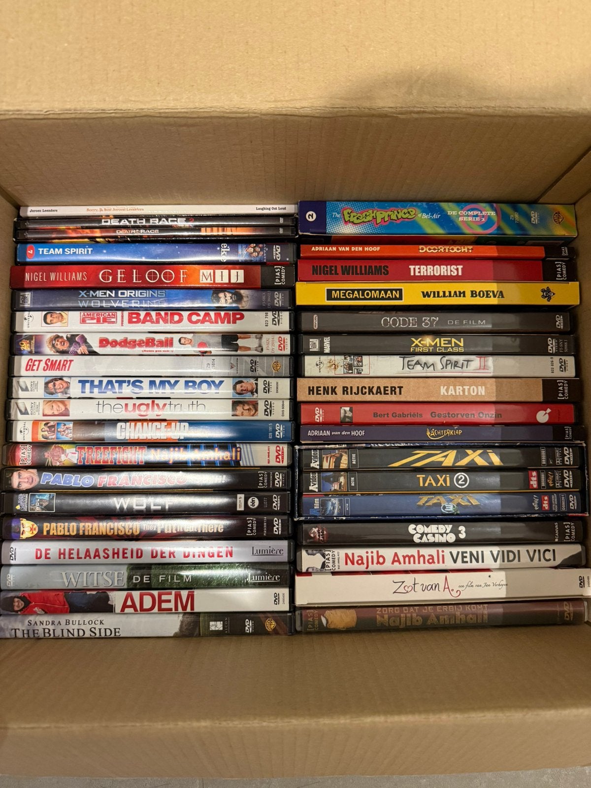 Dvd’s en blue rays, Cd's en Dvd's, Ophalen, Zo goed als nieuw