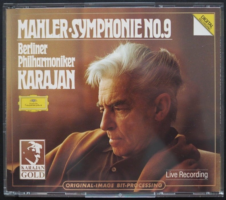 Symphonie n° 9 de Gustav Mahler - par Karajan, Enlèvement ou Envoi, Symphonie, Mahler, Comme neuf