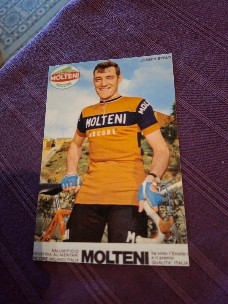 REPRO : Joseph Spruyt / Molteni-Arcore, Ophalen of Verzenden, Gebruikt, Poster, Plaatje of Sticker