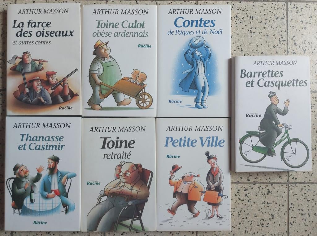 Livres Arthur Masson, Enlèvement