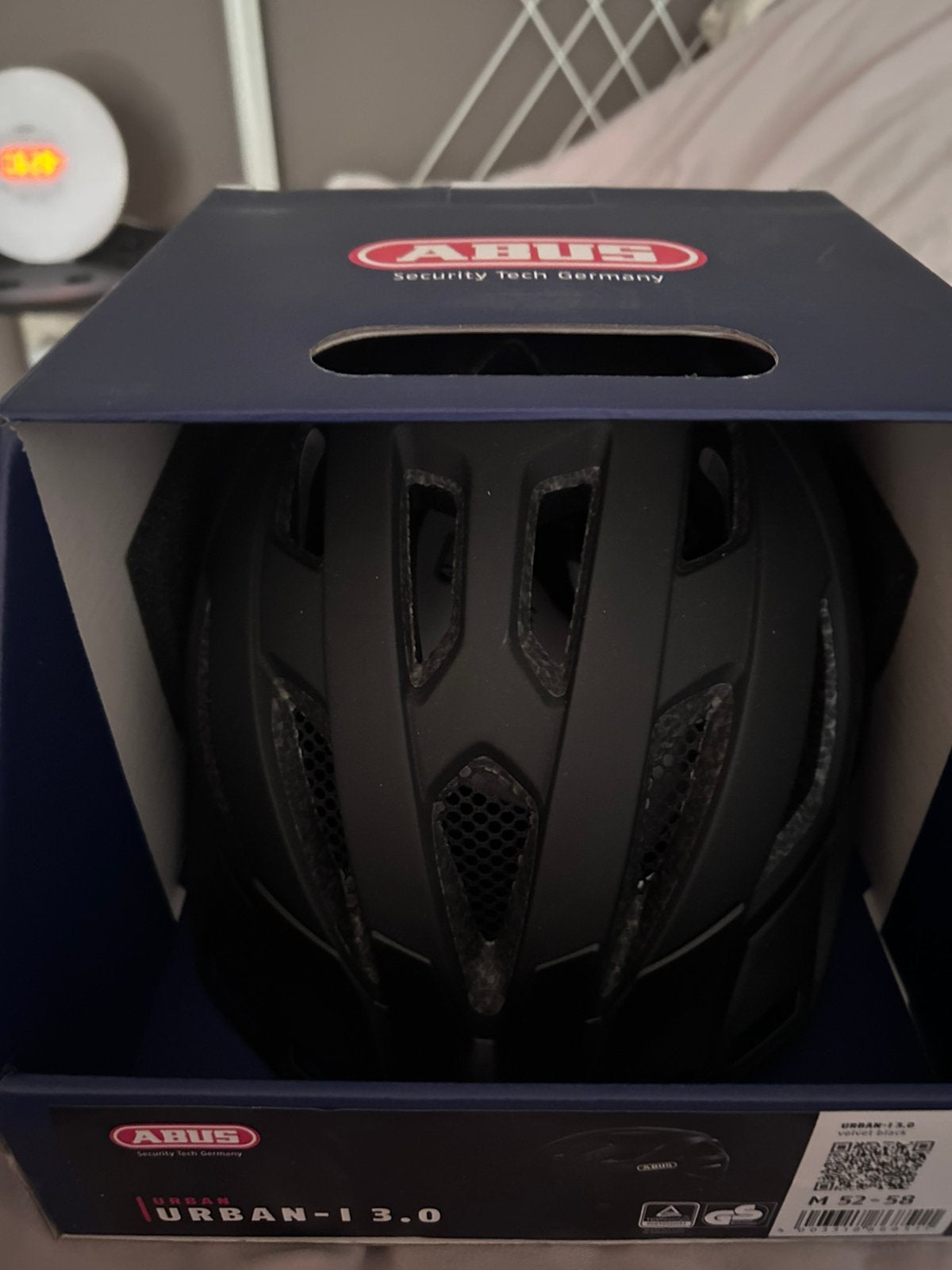 Fietshelm dames Abus, Fietsen en Brommers, Ophalen, Nieuw