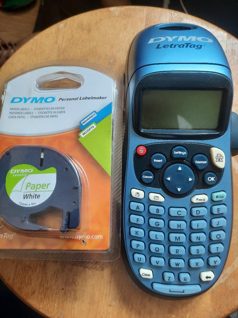 DYMO LetraTag LT-100H, Computers en Software, Ophalen of Verzenden, Zo goed als nieuw, Etiket, DYMO