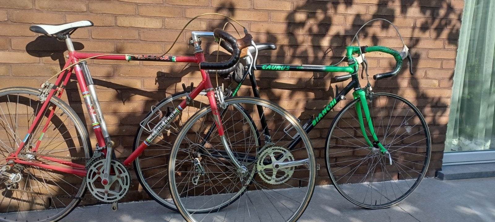 Flandria en Bianchi oude koersfietsen, Vélos & Vélomoteurs, Enlèvement