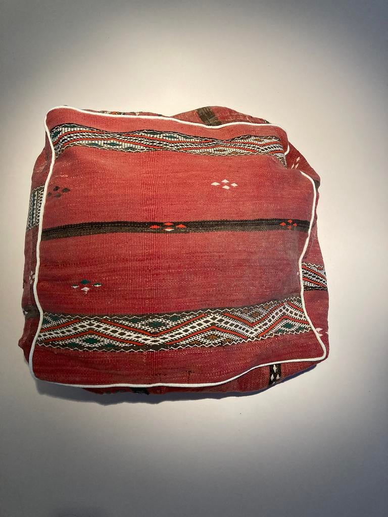 Authentieke berber pouf, Ophalen, Zo goed als nieuw