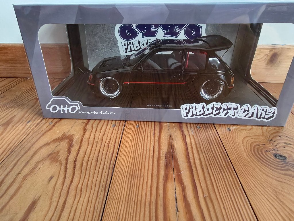 1/18 Ottomobile Peugeot 205 Khyzyl Saleem, Hobby & Loisirs créatifs, Enlèvement, Neuf, Voiture, OttOMobile