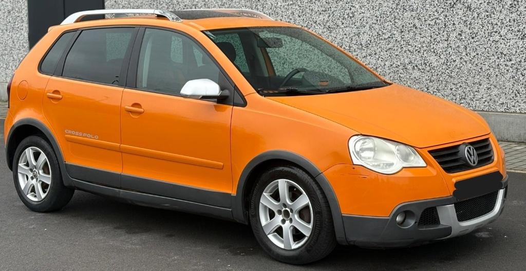 VW POLO CROSS 1.4 TDI 2009 AIRCO/ZONNEDAK/GOEDE STAAT, Bedrijf, Euro 4, Te koop, Stadsauto