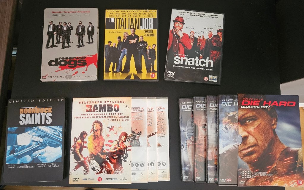 Assortiment DVDs - Action, CD & DVD, DVD | Action, À partir de 16 ans, Enlèvement, Utilisé, Action