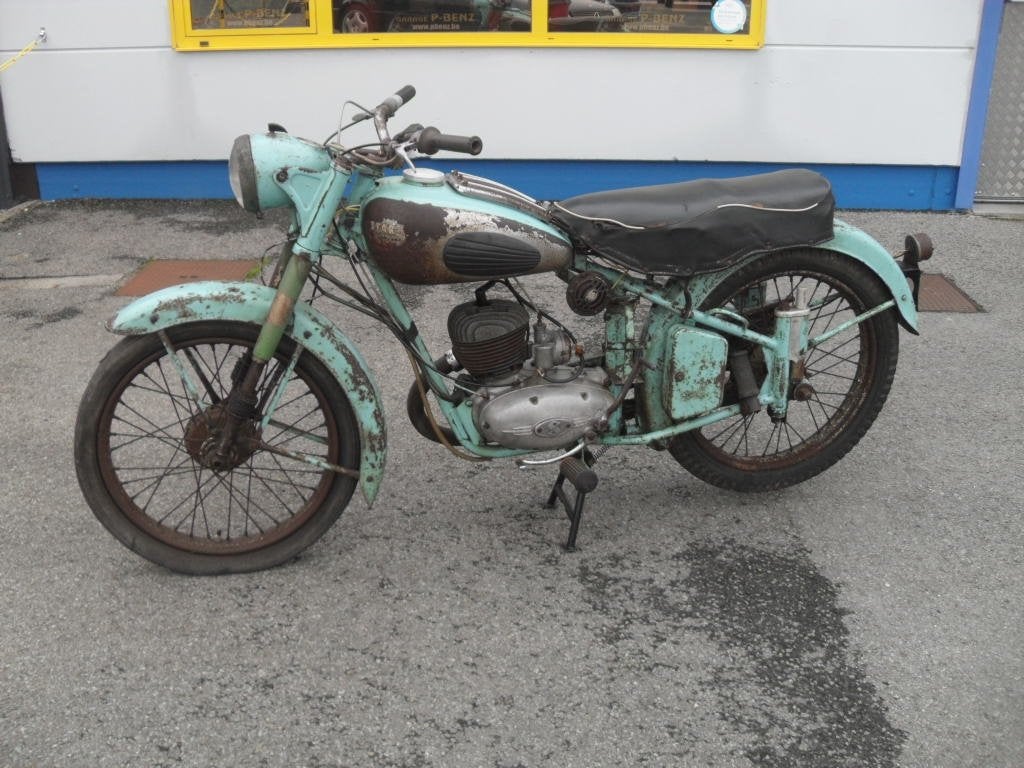 BELGISHE oldtimer motor STAR van 1954, Occasion, Manuelle, 125 cm³, Jusqu'à 11 kW