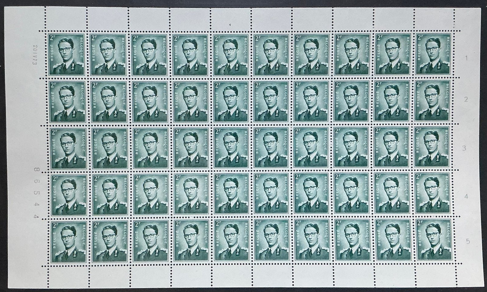 LOT 539. COB : 1066. BAUDOUIN. FEUILLE. MNH., Neuf, Enlèvement ou Envoi, Non oblitéré, Gomme originale