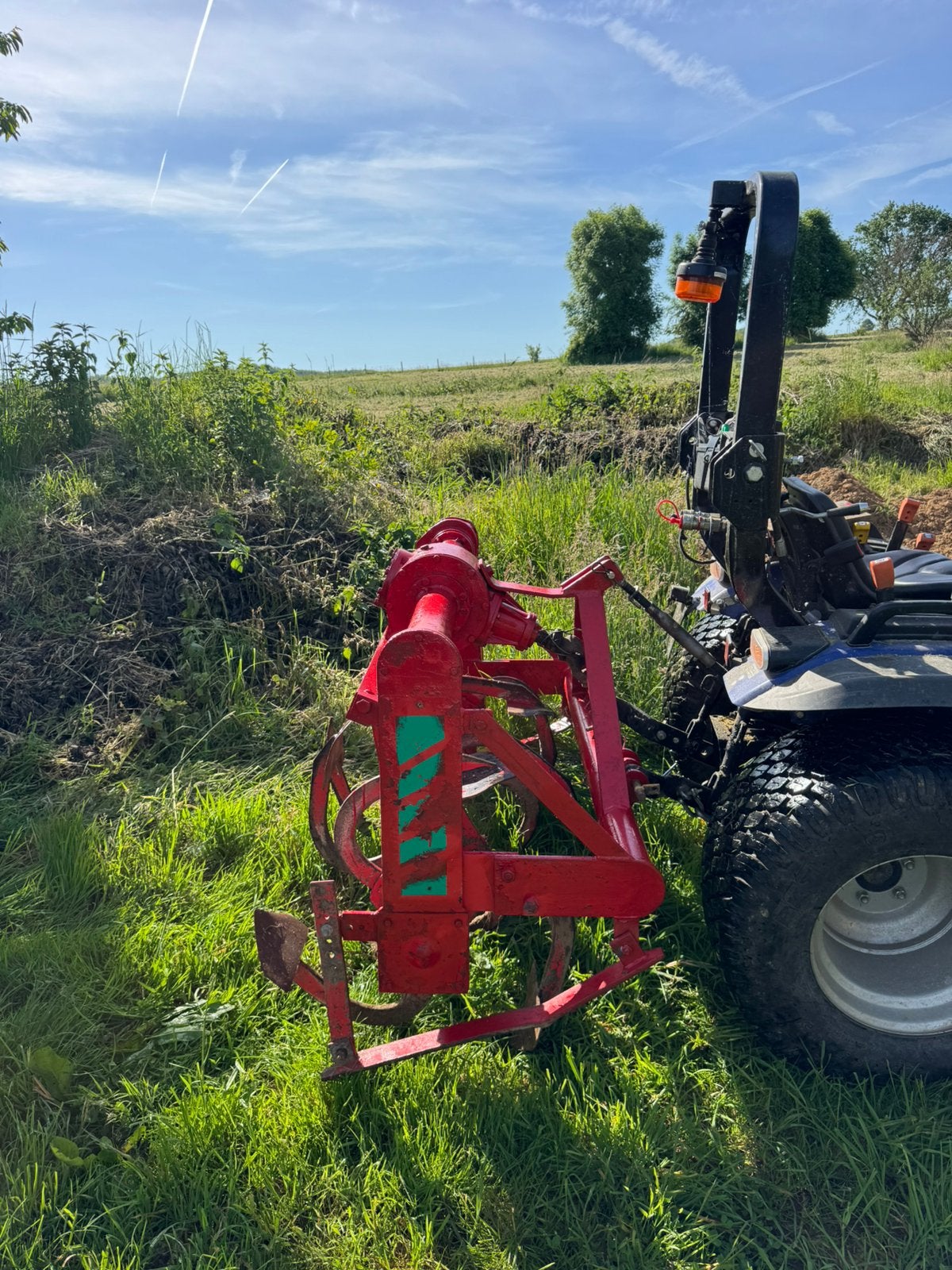 Spitmachine 150 cm (vermoedelijk Imants) - werkend, Zakelijke goederen, Ophalen, Serretuinbouw, Grondbewerking
